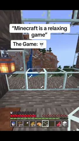 Minecraft is such an amazing game 💀 #Minecraft #meme #fyp 