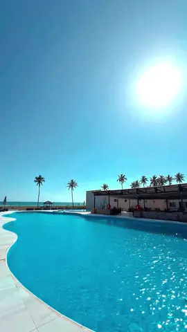 This is Breezes Beach Resort in Ghana 🇬🇭 #breezesbeachresort #capecoast #ghanabeaches 