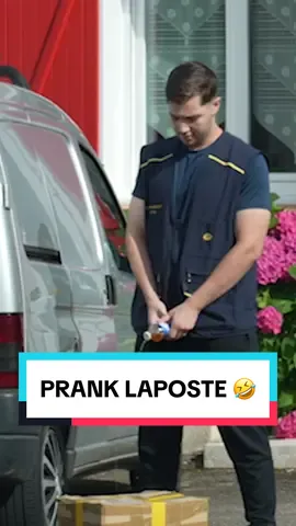 C’est pas bien ça chef 🤣#prank #humour #batflunch #cameracachée #drole #fun #colis #blague #fou 