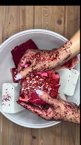 @asmrcrunchies Red and Plain jane Blocks  #ASMR #sleepaid #satisfying #viral #gymchalk #fyp 