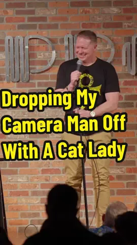 I might be the best wing man ever  #garyowen #garyowencomedy #crowdwork #standup #thirsty #catlady 