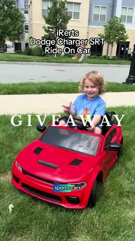 GIVEAWAY! 🎉 🚗🚙🏎️ We're giving away an electric car 🙀  One winner will be chosen at random by brand 📣 ALL YOU HAVE TO DO: 1. Follower me and @iYofe  2. Like the post and tag one of your friends in the comments 3. Share this post to your story  #rideoncar #DodgechargerSRT #Coclub #Coclubtoys #kidscar #ElectricCar #carforkids #powercar #giveaway  #giftsforkids #giveawayfun #summergiveaway #toodlersoftiktok #viral #foryoupage 