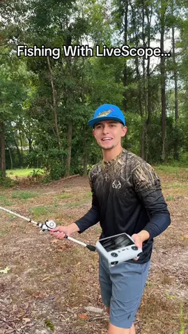Fishing With LiveScope!#fishing #fishinglife #fishtok #fish #fishingtiktoks #bass #bassfishing 