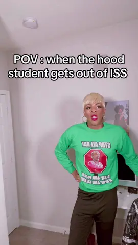 She hate when Trell come to class we turnt 🔥#missrenee #fyp #pov 