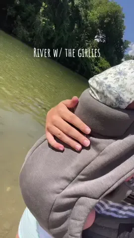 Quick river trip this morning ☀️ #sahm #morningroutine #river #naturebabies #crunchymama 