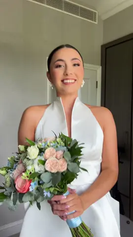 Introducing Mrs Gregorian-Wilson 💍👰🏻‍♀️🤍💐 #bride #wedding #weddingdress 