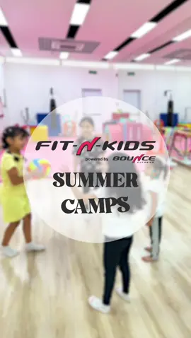 Join with us 🤩🤸🏻 #اجازة #الصيف #Summer #vacation #kids #games #Fitness #ballet #gymnastics #فت_ان_كيدز 
