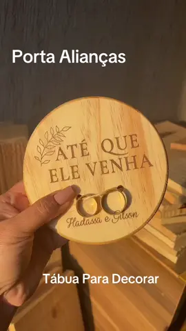 Porta Alianças Pinus 14cm #tabuaparadecorar #portaalianca #casamento #portaaliancarustico #portaaliancasdecasamento #voucasar #noivos #personalizados