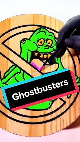 Satisfying Paint -Slimer #satisfying #asmr 