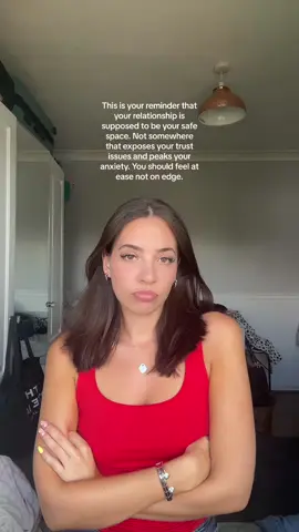 If you don’t feel relaxed around them they’re not the one for you! #fyp #bigsisteradvice #breakup #relationship 