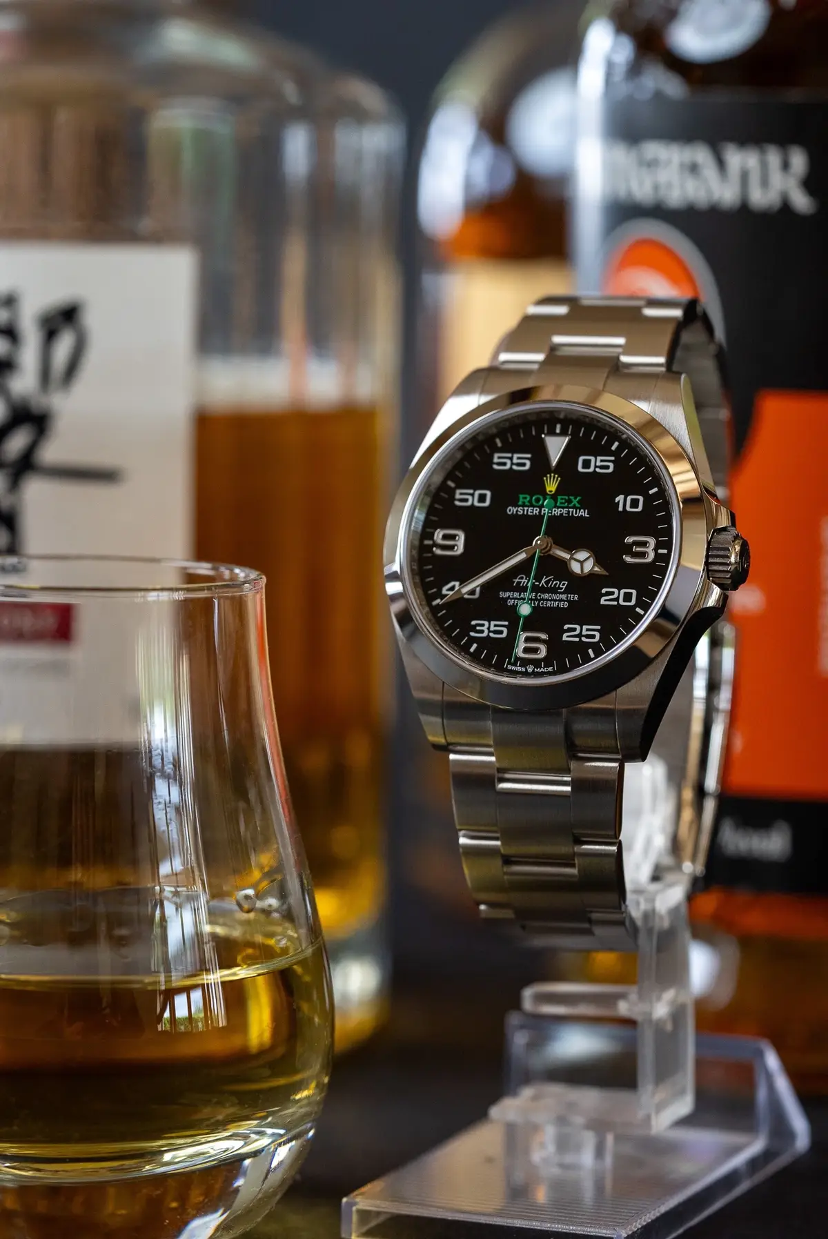 Introducing the understated yet elegant Rolex Air King 126900 #rolex #airking #fyp #watches #thewatchroom