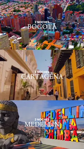 𝐄𝐥 𝐯𝐢𝐚𝐣𝐞 𝐪𝐮𝐞 𝐧𝐞𝐜𝐞𝐬𝐢𝐭𝐚𝐬 𝐡𝐚𝐜𝐞𝐫 𝐚 𝐂𝐨𝐥𝐨𝐦𝐛𝐢𝐚🇪🇨⛰️😎💛💙❤️ Desde la cultura vibrante de Bogotá hasta las playas paradisíacas de Cartagena y el encanto urbano de Medellín, nuestro paquete te lleva a explorar lo mejor de Colombia. ¿Listo para vivir esta aventura? ✅Salidas diarias desde Cdmx 🗓️8 días y 7 noches Incluye vuelos, hospedaje 3⭐️, desayunos, tours, traslados, city tours, Islas del Rosario. Aparta con 500 USD 📷Créditos a los creadores #viagenzytravel #cdmx #fyp #foryou #parati #viajes2024 #colombia #medellin #bogota #cartagenacolombia #travel #turismo #agenciadeviajes