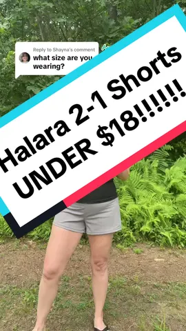 Replying to @Shayna @Halara_official @Halara shop @Halara 2-1 Yoga Shorts!! The most COMFORTABLE shorts that have ever graced my booty!! For LESS THAN $18!!!!! Get yours today before the sale is over!! #halara #halaraeveryday #halarashorts #yogashorts #halara2in1shorts #athleisure #athleisurewear #athleisurestyle #dealsforyoudays 