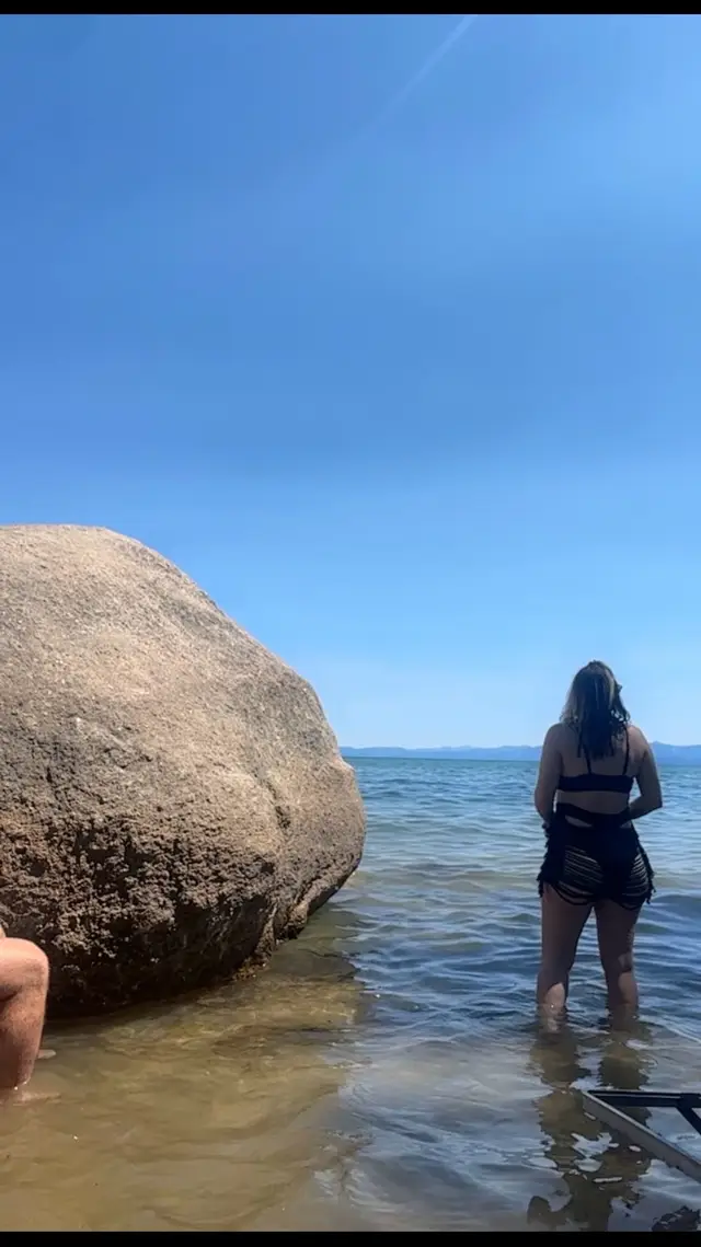 “Tahoe on my mind” 🫶🏻☀️🌊🛶🐃 #laketahoecalifornia 