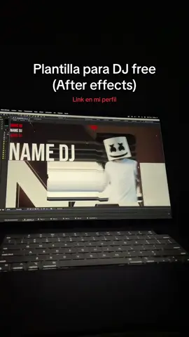 Visual para dj #dj #aftereffect #plantilla 