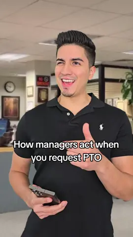 Vacation shaming is not going to work on me 😂 #pto #paidtimeoff #vacation #managersbelike 