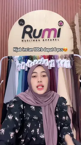 100rb dapat 6 pcs , bebas pilih warna sendiri 😍 #segitigainstan #hijabsegitigainstan #segitigainstanjersey #segitigajersey #segitigajerseypremium #BeliLokal #hijabinstan #rumihijab #hijabrumi #produkrumi #originalrumi #rumiofficial #serunyaberbagi #hijab #outfitinspo #hijabstyle #style #outfitinspiration #review #pink #set #sale #denim #shoptokopedi #racun #outfitkece #racunbelanja #oleholehhaji #oleholehumroh  #oleholehhajidanumroh  #PromoGuncang77 #WIBGAJIAN  #LIVEhighlights #TikTokLIVE #LIVE #JumatHemat 