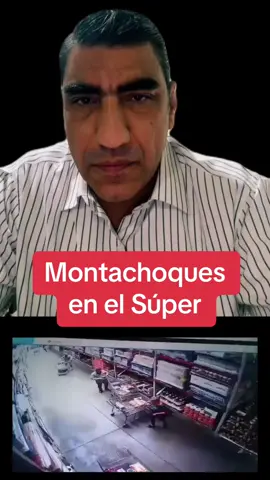Montachoques en la tienda de autoservicio. El “cerrón” es con el carrito del Súper.  #México #Súper #Carrito #Banda 