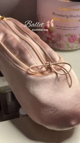 In love🦢💞⭐️ #ballet #makeupbag #bag #fyp 