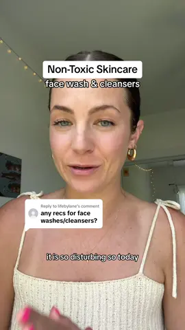 Replying to @lifebylane Clean & Non-Toxic Skincare (face wash/cleansers) 🫧🫧🫧I included both affordable and splurge options! Brands mentioned: @Acure @Mad Hippie @DIME Beauty @OSEA Malibu #nontoxicskincare #nontoxicbeauty #nontoxicliving #cleanbeautytok #cleanbeautyproducts #greenscreen 