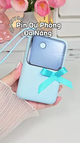 Sạc dự phòng xinh như này thì phải sắm thui #sacduphong  #pinduphong  #thietbidientu  #sacduphong20000mah  #reviewdodientu  #banacocoreview  #blue 