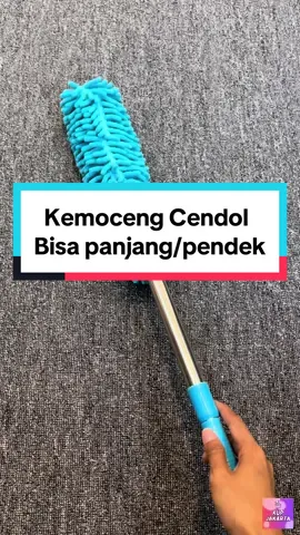 Makin rajin beberes rumah dengan kemoceng cendol bisa panjang & pendek ini😍😍 #kemocengmicrofiber #kemocengcendol #kemoceng #peralatanrumahtangga 