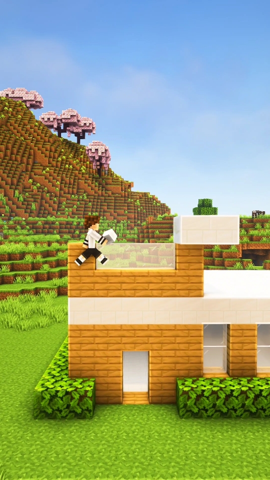 Minecraft Simple Modern House 🏡 #Minecraft #minecraftbuilding #minecrafttutorial 