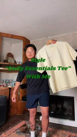 This tee makes you cool like that.  #biweekly #dailyessentialstee #everydayessentials #biweeklydrip #stylewithme #clothingbrand 
