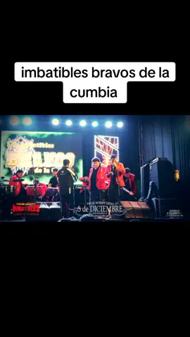 imbatibles bravos de la cumbia éxito con la voz del chinito maik 