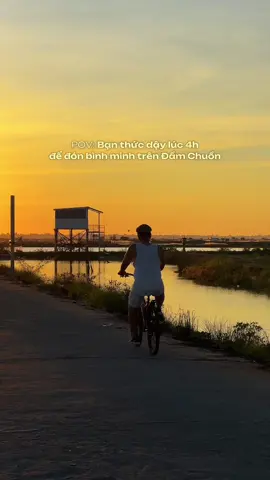 Bình minh trên Đầm Chuồn #dangnamtravel #tiktoktravel #reviewhue #dulichhue #checkinhue #damchuon 
