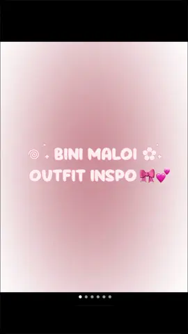 🌸💕🎀 #bini #maloi #outfitinspo #tiktokshop #mustbuy 