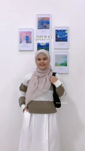 Crop top sweater hijab friendly 🥰 #sweater #sweatercroptop #sweaterrajut #sweaterrajutwanita #hijaboutfit 