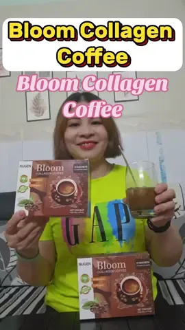 Nugen Bloom Coffee - Drink every day to be better - Only 119 peso 1 box 10 packages  #nugen #coffee #bloomcoffee #collagen #bakunastore #bakuna #legit #fyp #trending #tiktok #viral 