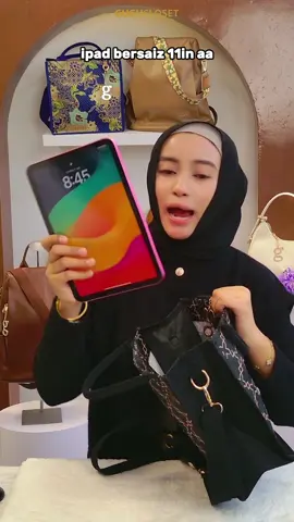 Jennie Kalis Air Summer Collection boleh muat ipad 11inchi.. Kaler mana pilihan hati LadyGugu ❤️ #jenniebyGugu #gugucloset 