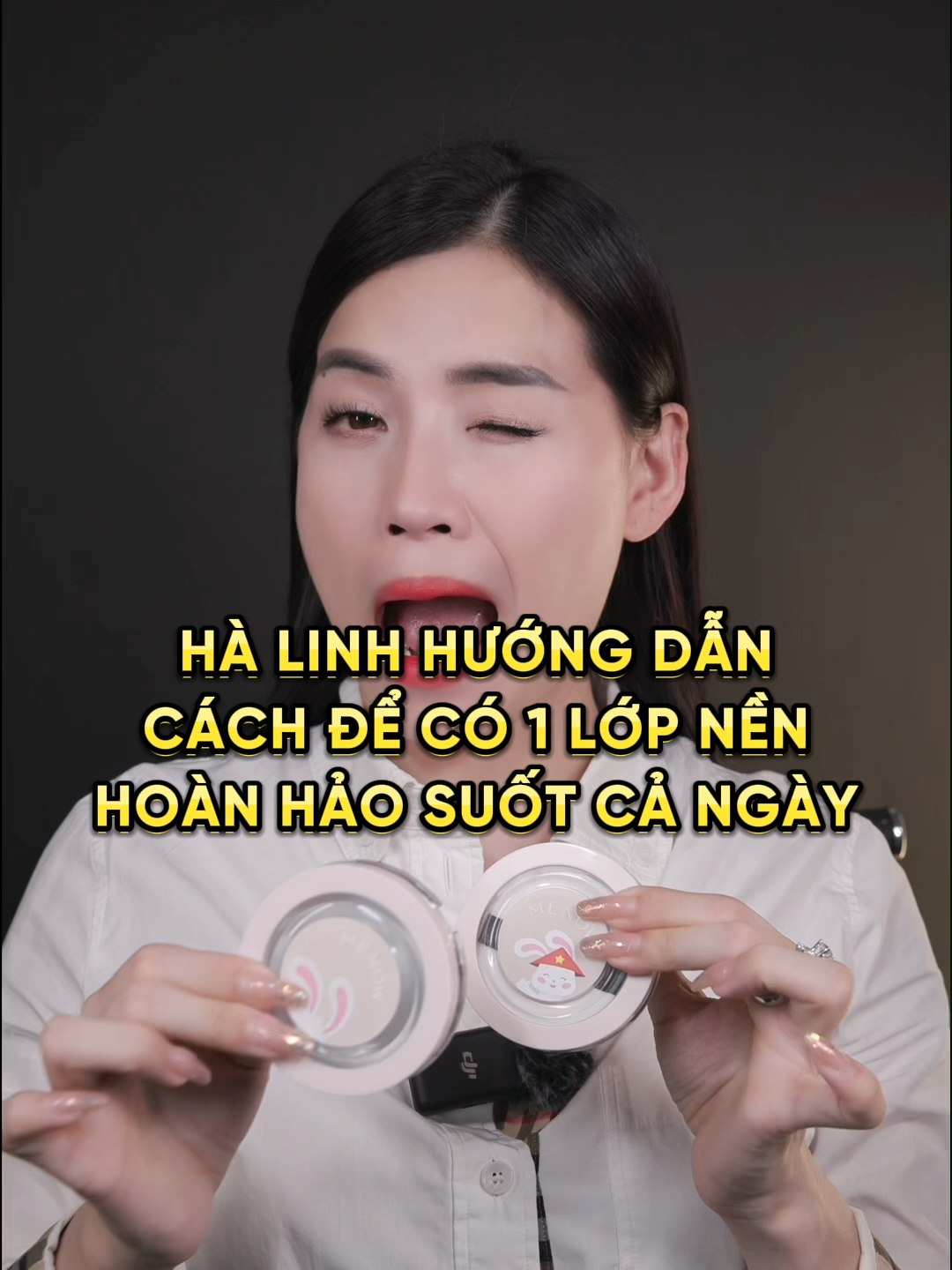 Nền chắc lại còn kiềm dầu tốt, chị Linh mãi đỉnh