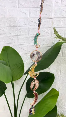 This moon crystal wind chime tree of life is very gorgeous to install at home #crystals #crys #crystaltok #gorgeous #windbell #goodthings #corridor #drawingroom #bedroom #dealsforyoudays #tiktokshopdealsforyoudays 