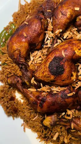 It’s strange that i don’t have a ring on my finger after making this chicken kabsa🙂‍↕️