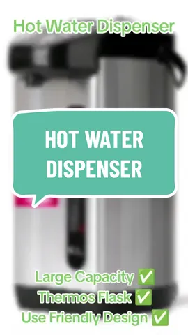 Thermos penyelamat semasa  kehabisan gas. Tekan jer dan biarkan air masak sendiri. Tidak perlu risau jika air sudah mendidih. Thermos akan off dengan sendirinya. #Aeromass#dispenser#aeromassdispenser#hotwaterdispenser#thermosflask#thermosdispenser#keetleelectric