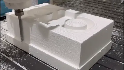 #fyp #foryou #cnc #woodworkingcncmachine #woodworkingcnc #coldprocesssoapcutting #cncfoam 