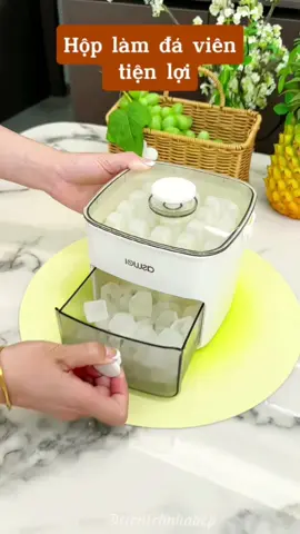 Hộp làm đá viên tiện lợi, giúp chúng ta làm nhiều đá viên cùng lúc, giải khát tức thì. #hoplamdavien #tienichnhabep #dogiadung #giadungthongminh  #xuhuong 