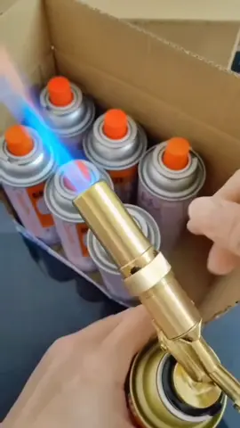 All copper card spray gun, can be inverted electronic lighter, # burning pig hair artefact # card spray gun # multi-function blowtorch # good thing recommendation. # portable igniter