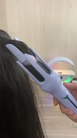 Máy uốn tóc tự động Yohiiso, máy làm xoăn tự động trục uốn Tourmaline 32mm tạo ion âm bảo vệ tóc ##yohiiso##trending