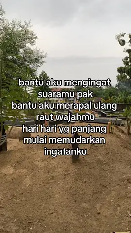 sedih bgt uda mulai lupa suara bapak🥺 #fyp #fypシ #fypシ゚viral #fypage #foryou #foryoupage #foryourpage #ayah #bapak 