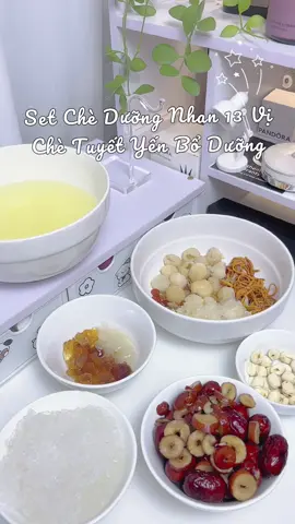 Chè dưỡng nhan 13 vị, chè tuyết yến Bếp mẹ Onici, ngon dinh dưỡng cho các bà nhé, khoẻ trong đẹp ngoài nè 🥰 #cheduongnhan #cheduongnhantuyetyen #chè #ancungtiktok #anvat #xuhuong #fyp #xuhuongtiktok #trending 