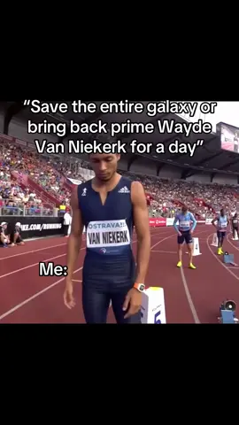 Bro couldve ran sub 43 if he didnt get injured #trackangel #waydevanniekerk #track #trackandfield #fyp #viral #400m #300m #200m #100m 