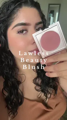 @LAWLESS Beauty in shade Angel 🤍🌹  My lightning kept going in & out because of a storm. ☹️ #lawlessbeauty #lawless #lawlessblush #blushtok #blush #creamblush #prbox #blushing 
