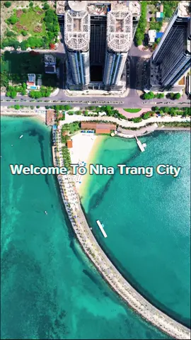 Welcome to Nha Trang city #nhatrang #nhatrangbeach #flycam #dji #vietnam #CapCut 