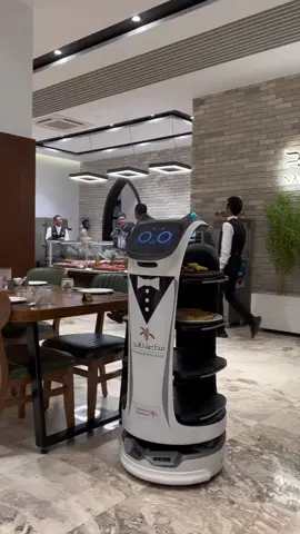 #روبوت #مطعم #بنغازي #ليبيا #نارنج 