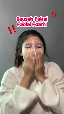 Gausah pakai facial foam kalo caranya kaya gini!😱 #SkincareRemaja #PigeonTeensIndonesia #JellytTint #FacialFoam 