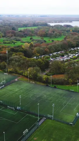 Nestled in the Forest 🥹✨ Valby, Denmark 📍 #football #footballpitch #footballtiktok #footballfield #nature #footballislife #footballpeace #peace #vibes #footballvideo #drone #dronevideo 